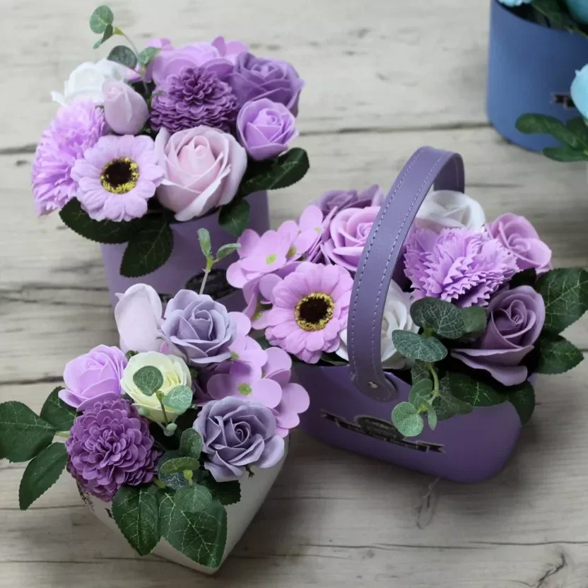 Seifen Bouquet - blumiges Geschenkset