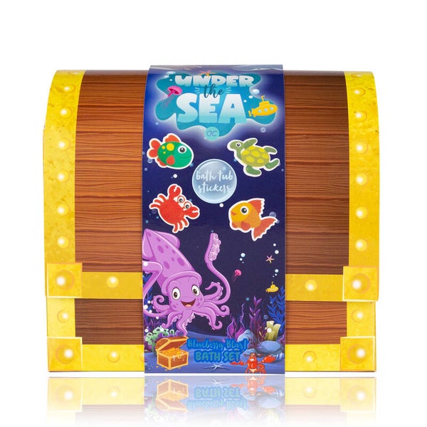 Under The Sea Geschenkset in Schatztruhe – Pflegeset mit Blueberry Blast