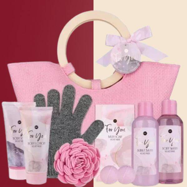 Geschenkset Handtasche - Wellness für Unterwegs