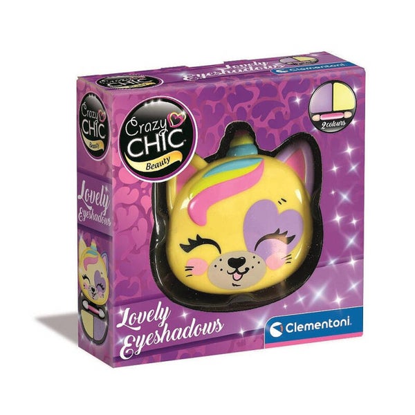 Crazy Chic Tiger Lidschatten-Set von Clementoni