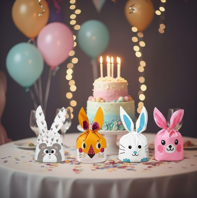 Mitgebseltüten Tierform für Kindergeburtstage