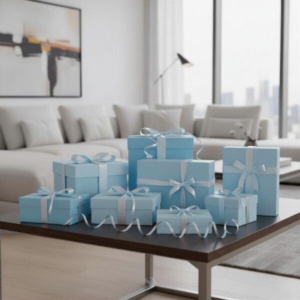 Satiniertes Geschenkband für Geschenke – 50 m Geschenkband Rolle