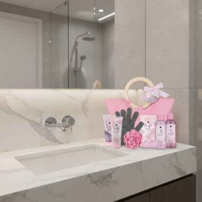 Geschenkset Handtasche - Wellness für Unterwegs