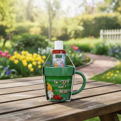 Frühlings Geschenkset - Tasse mit Duschgel
