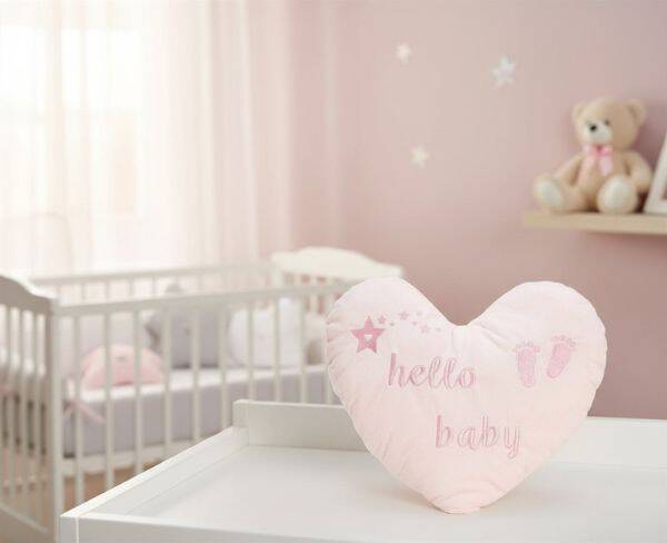Hello Baby Kissen - Geschenk zur Geburt