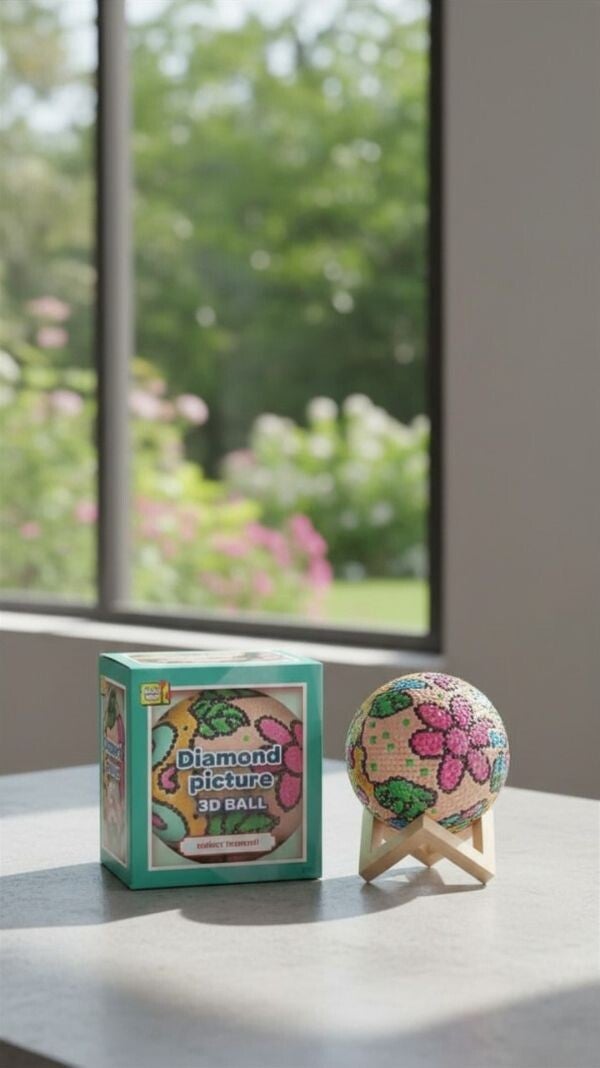 Diamond Painting Ball - kreativer Basteltrend