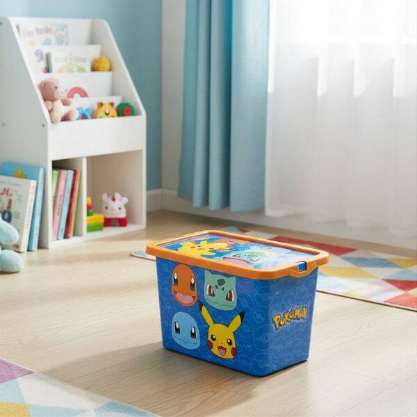 Pokémon Aufbewahrungsbox mit Deckel - 7 Liter