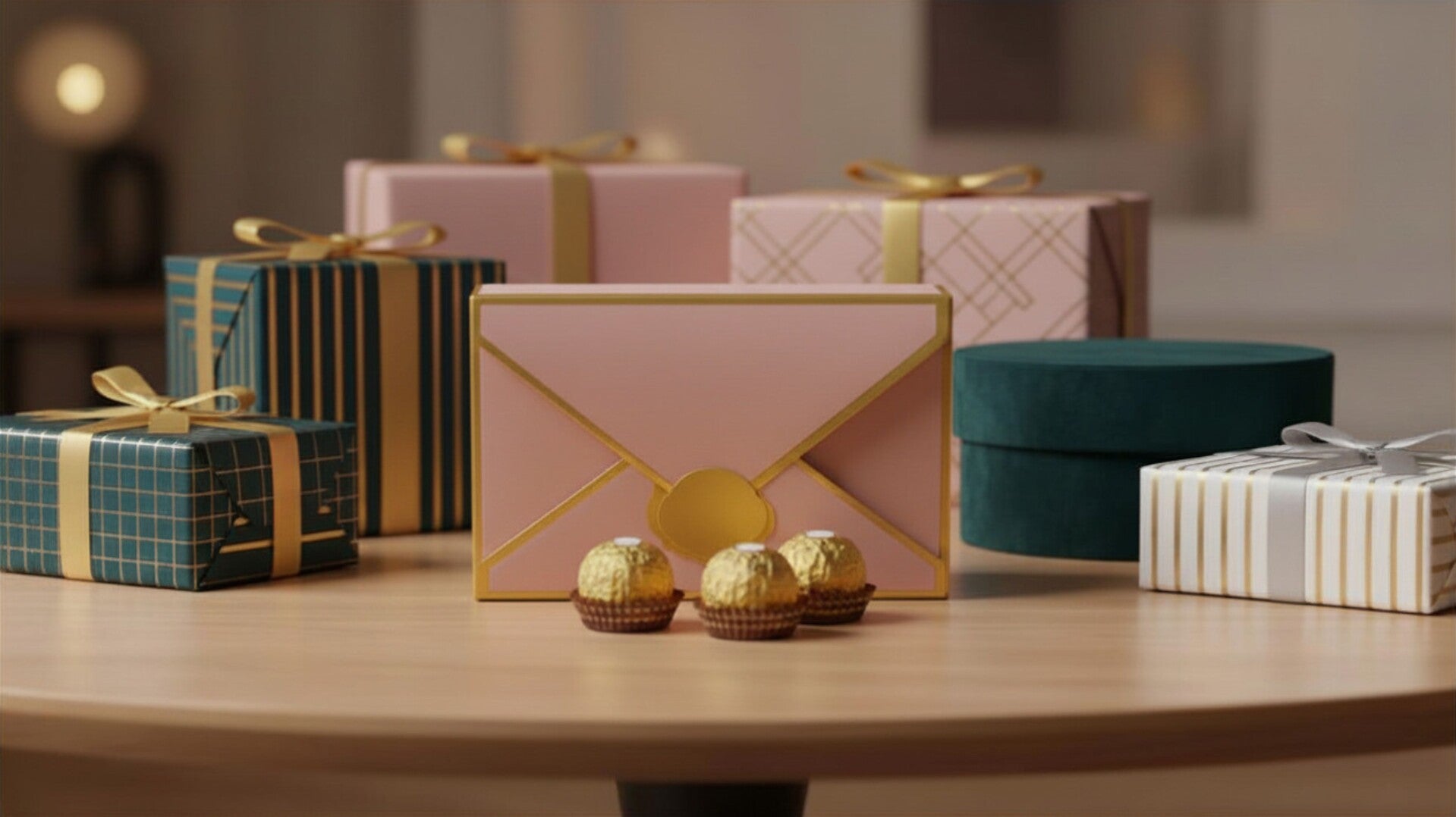 Mini Geschenkbox gefüllt - Kleine Überraschung zum Verschenken