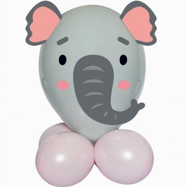 Elefanten Ballonset für Kinderpartys – Ballon Dekoration