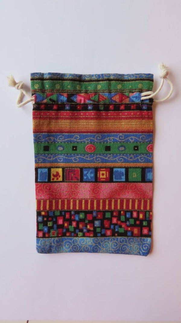 Jutesäckchen Chakra - Nachhaltige und Spirituelle Geschenkidee