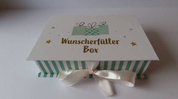 Geschenkbox Geburtstag Wunscherfüller
