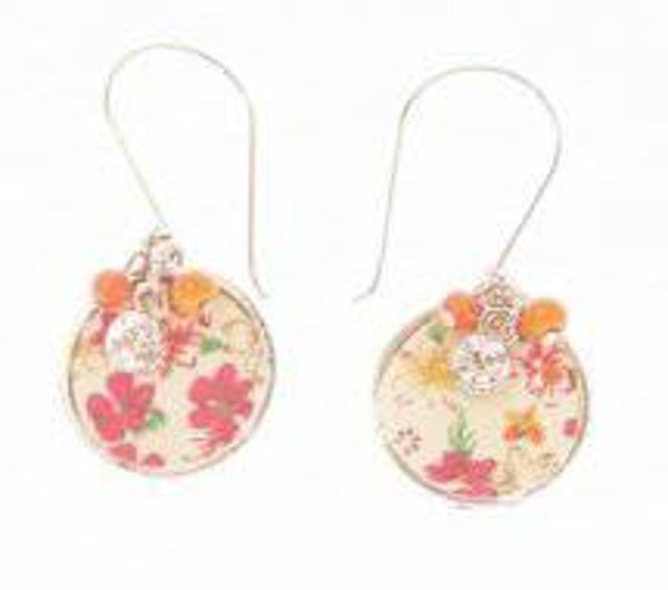 Oorbel hangers oranje