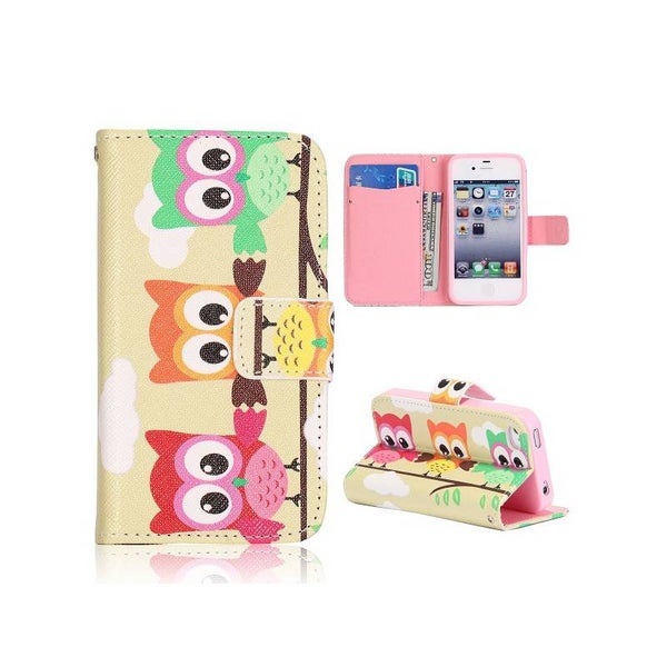 iPhone 4, 4s flip case cover hoesje uil