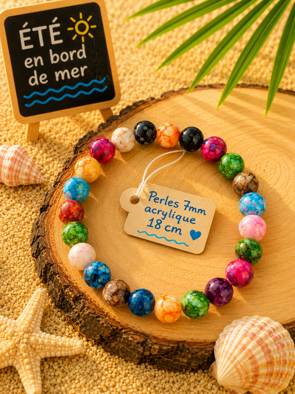 Bracelets en perles 20.- envoi compris