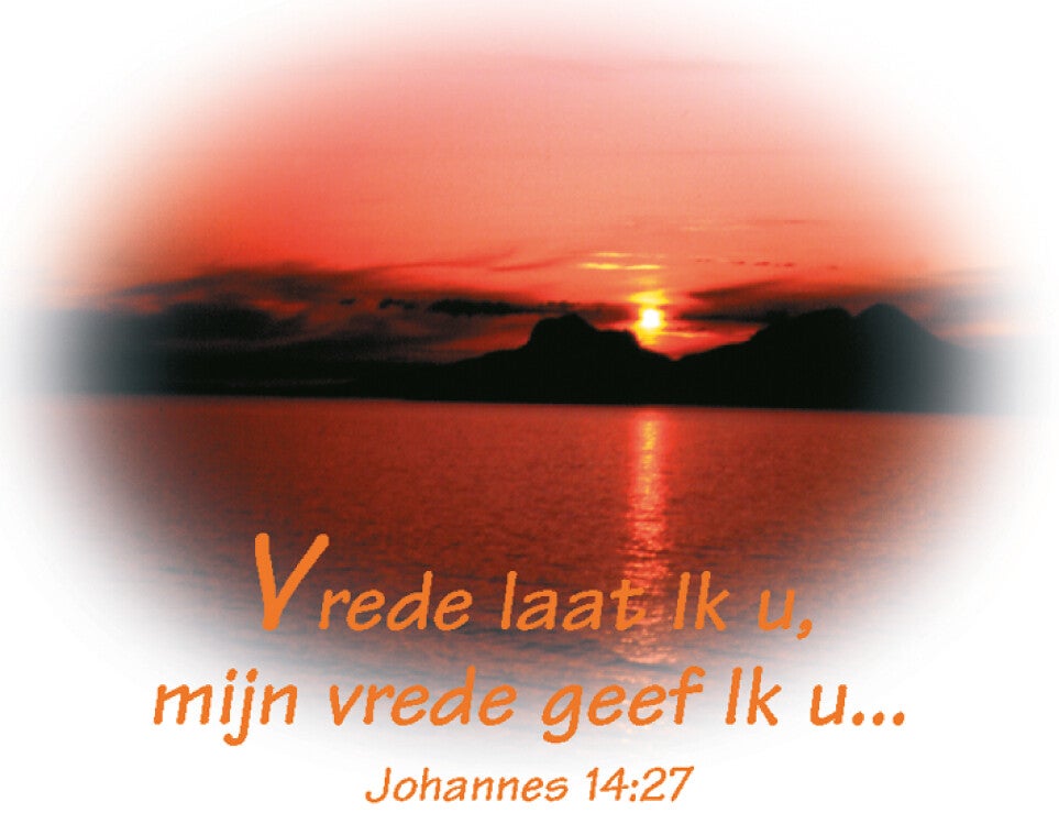 Kadokaartje KK22  -  Johannes 14:27