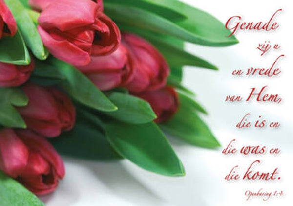 Ansichtkaart AK014  -  Openbaring 1:4