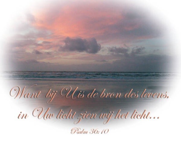 Kadokaartje KK42  -  Psalm 36:10