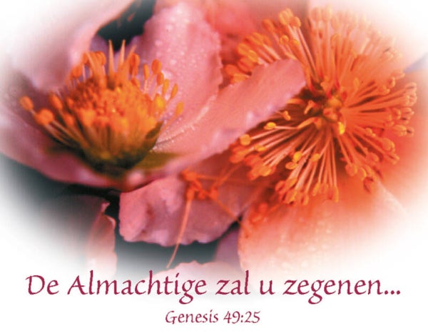 Kadokaartje KK16  -  Genesis 48:25