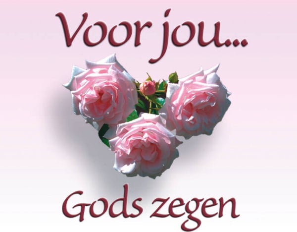 Kadokaartje KK25  -  Voor jou... Gods zegen