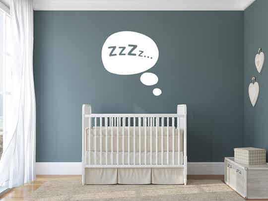 Muursticker 201104 - ZzZz