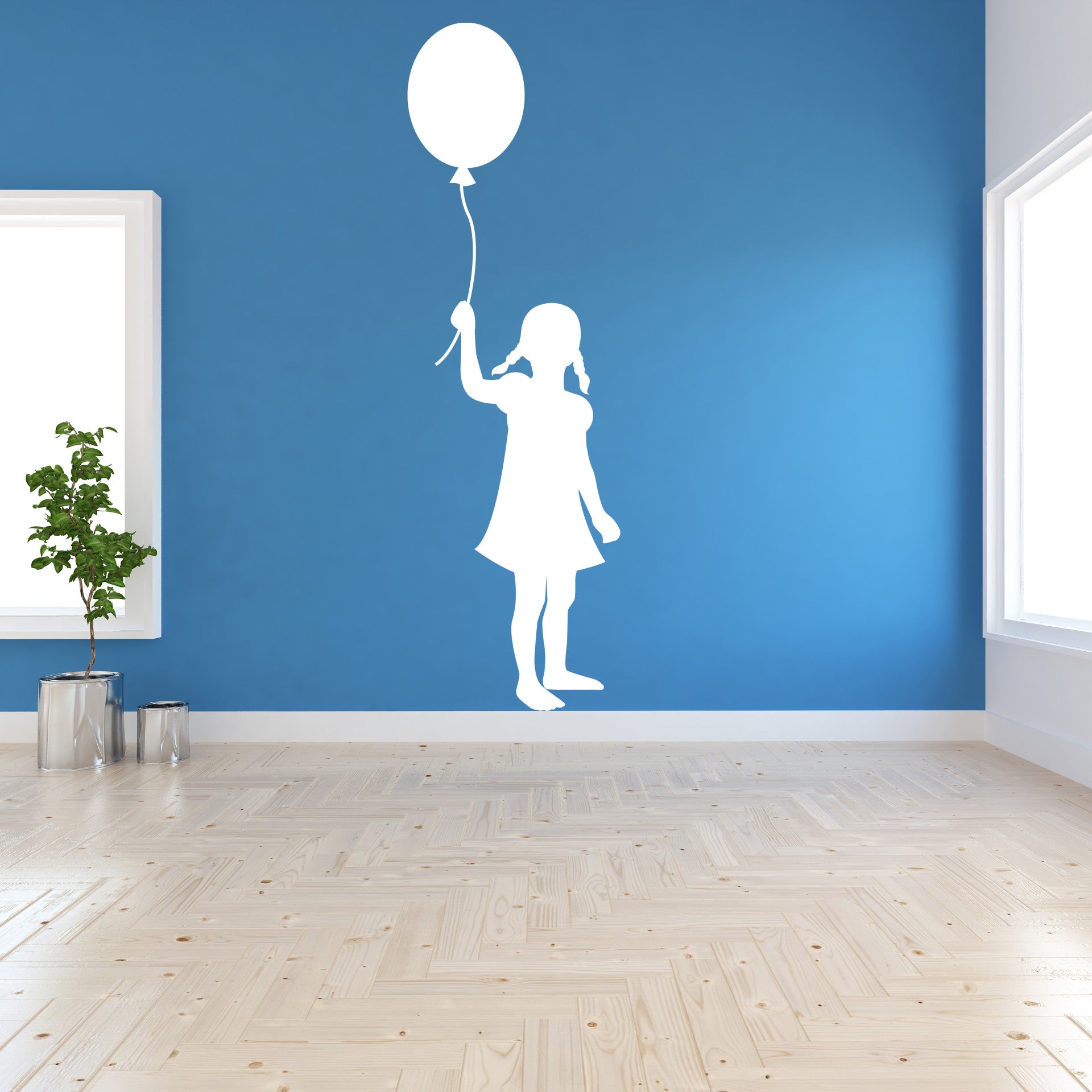 Muursticker 191131 - Illustratie meisje