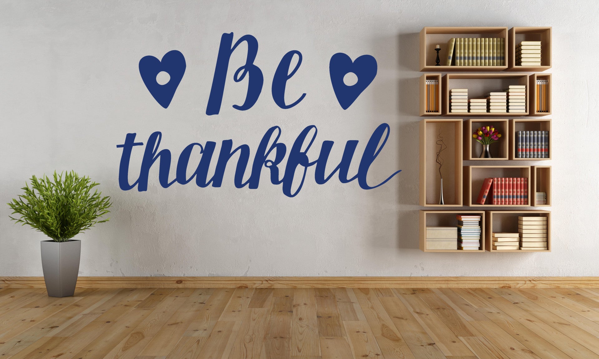 Muursticker 191117 - Be thankful