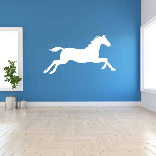 Muursticker 010820 - Illustratie Paard