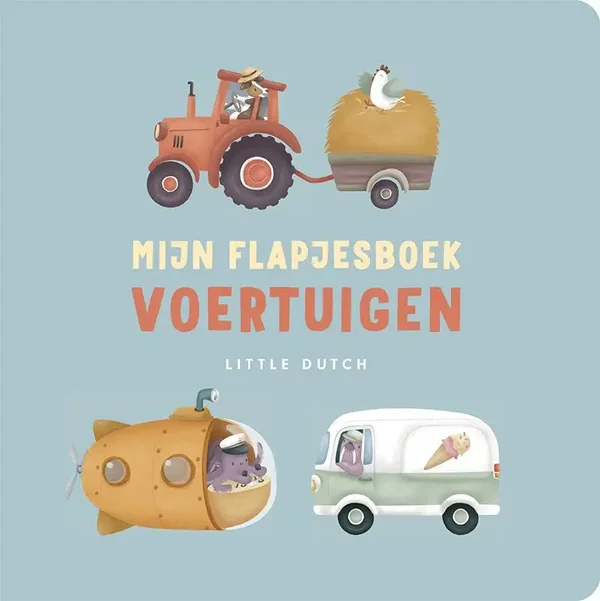 Little Dutch mijn flapjesboek voertuigen