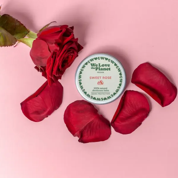 We love the planet Deodorant Balm (blikje) | Sweet Rose