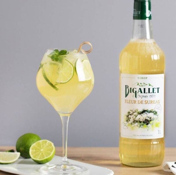 Bigallet Vlierbloesem siroop - 1L