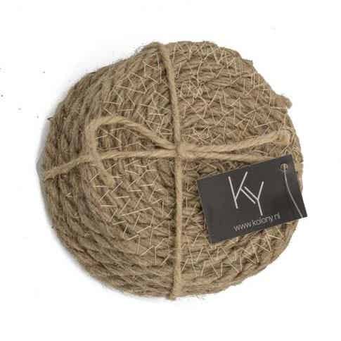 Jute onderzetter set van 4