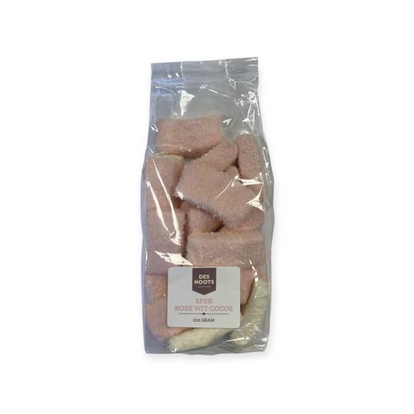 Luxe spek roze met kokos