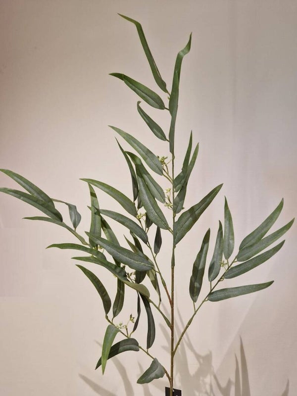 Zijdebloem Eucalyptus groen