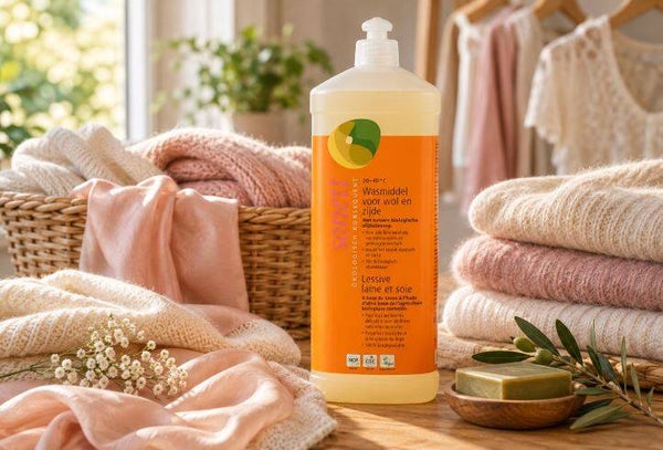 Wasmiddel wol & zijde olijfoliezeep 1 liter