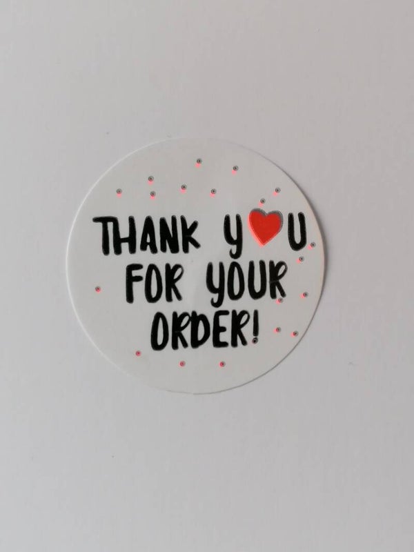 thank yous stickers (10 stuks)