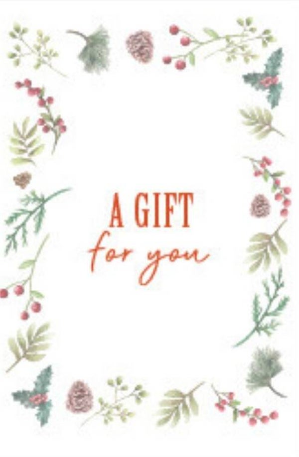 a gift for you