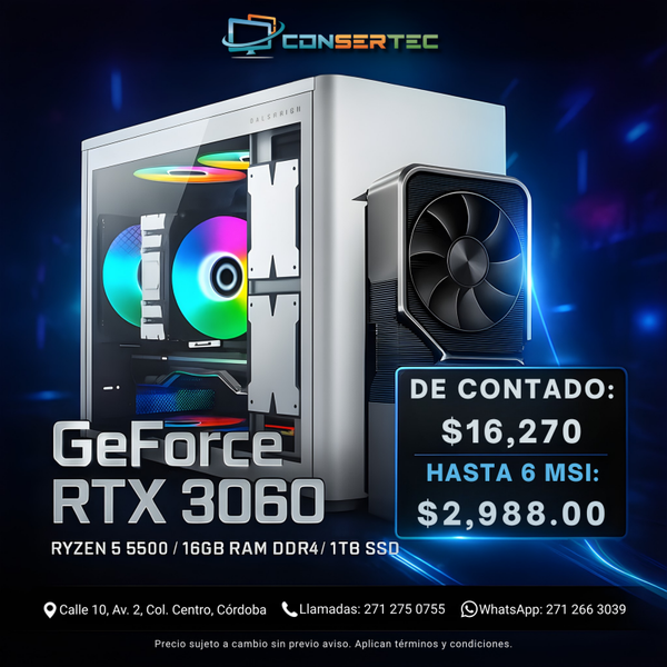 PC GEFORCE RTX 3060