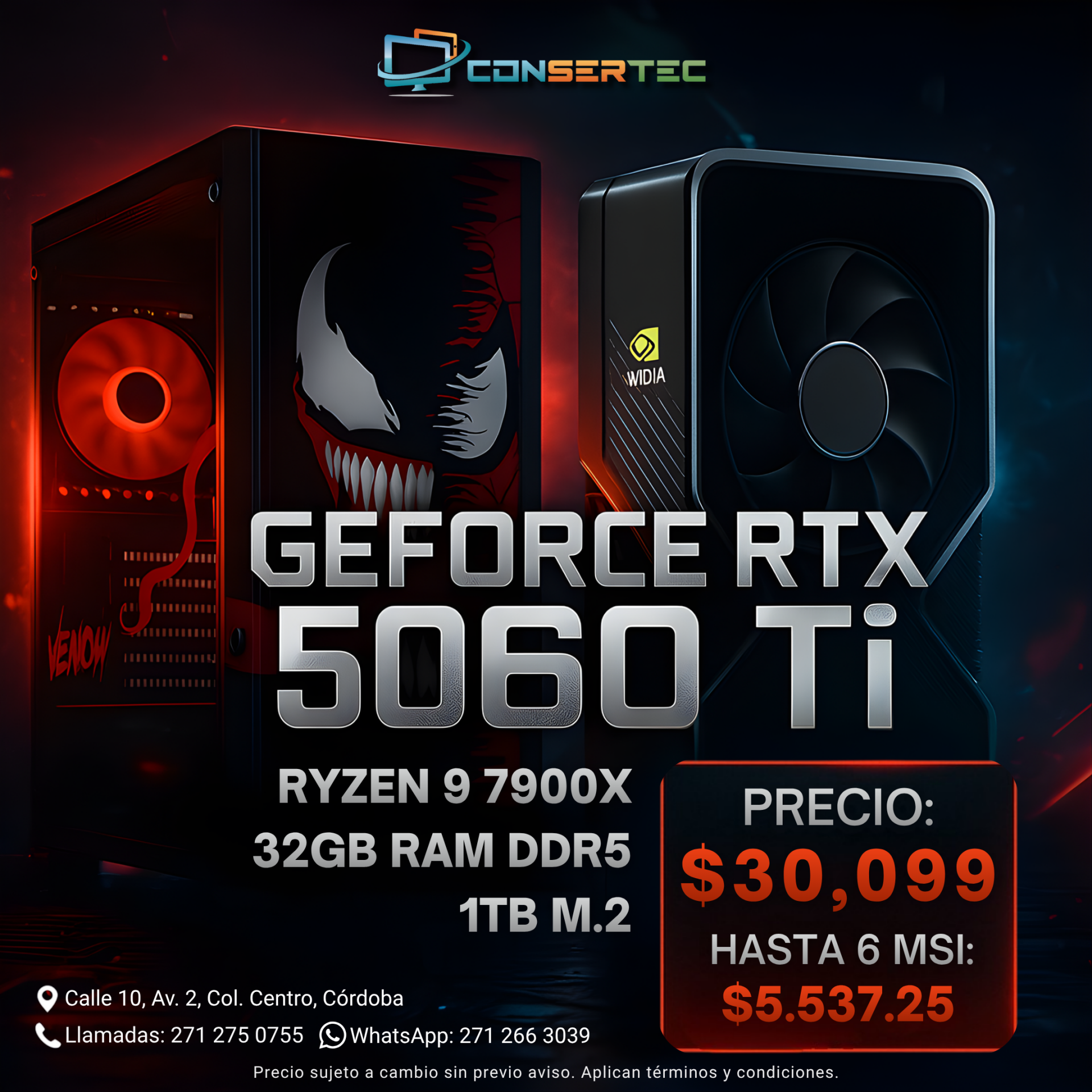 PC RTX 5060 Ti