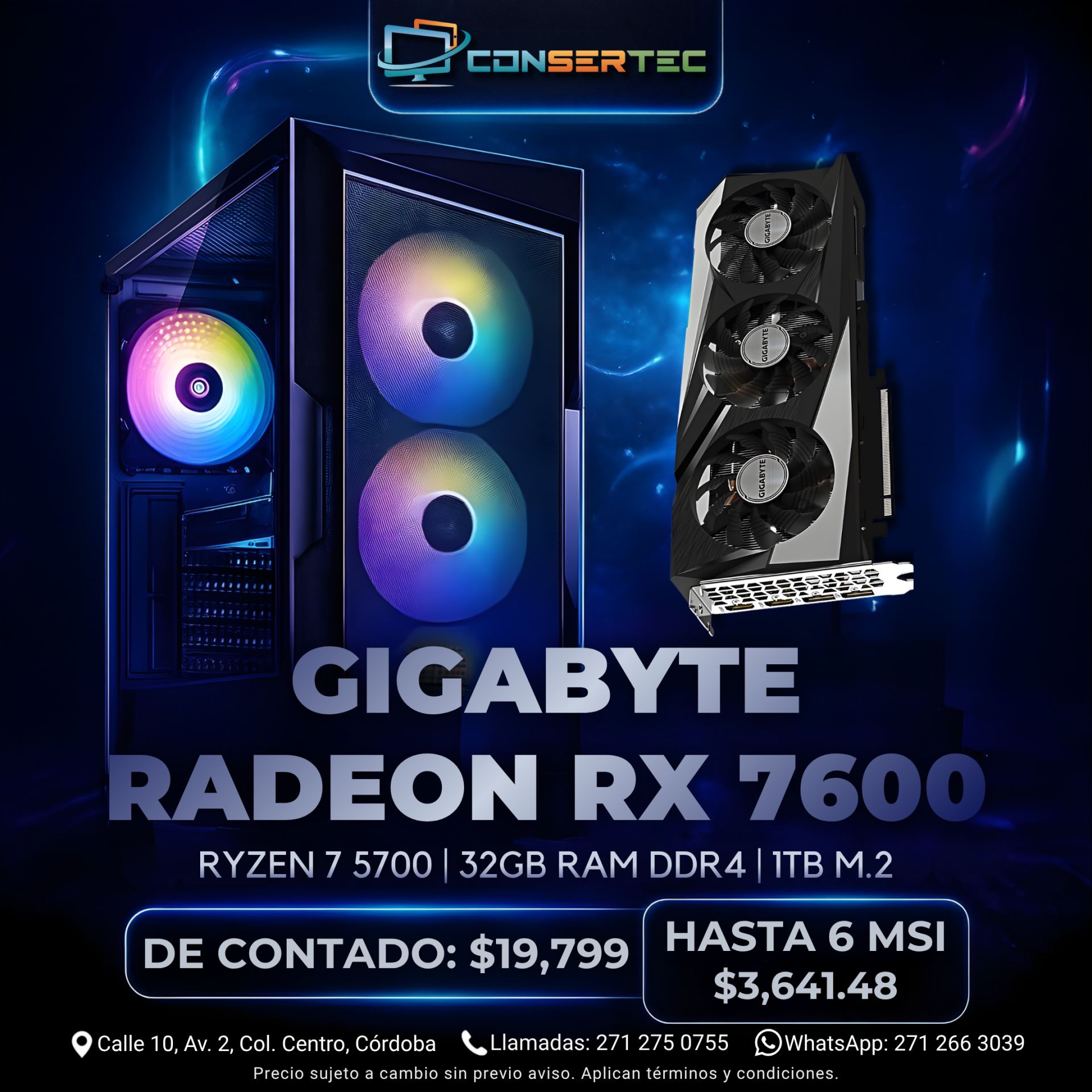 PC RX 7600