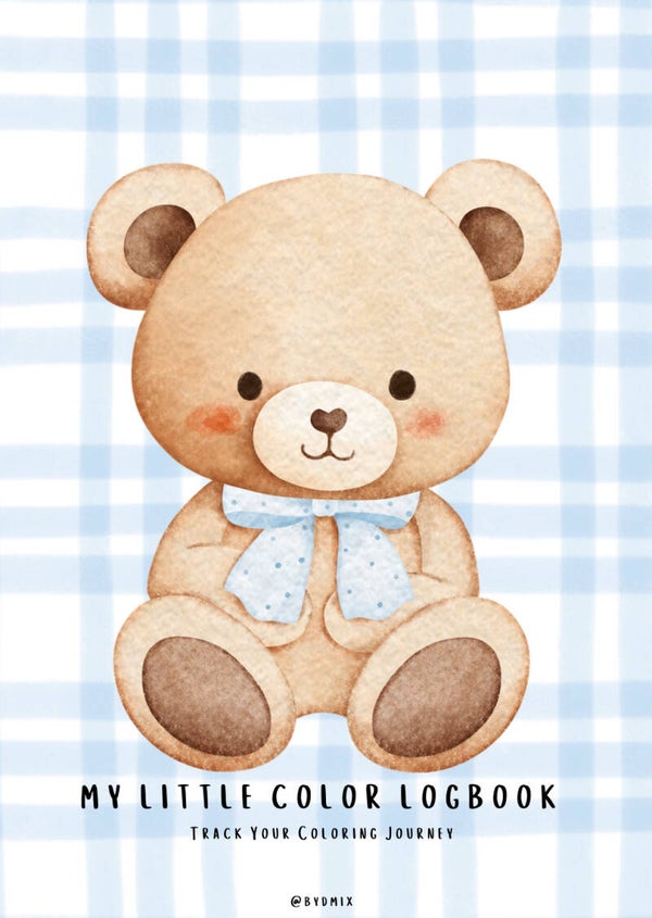 "My Little Color Logbook" Blue