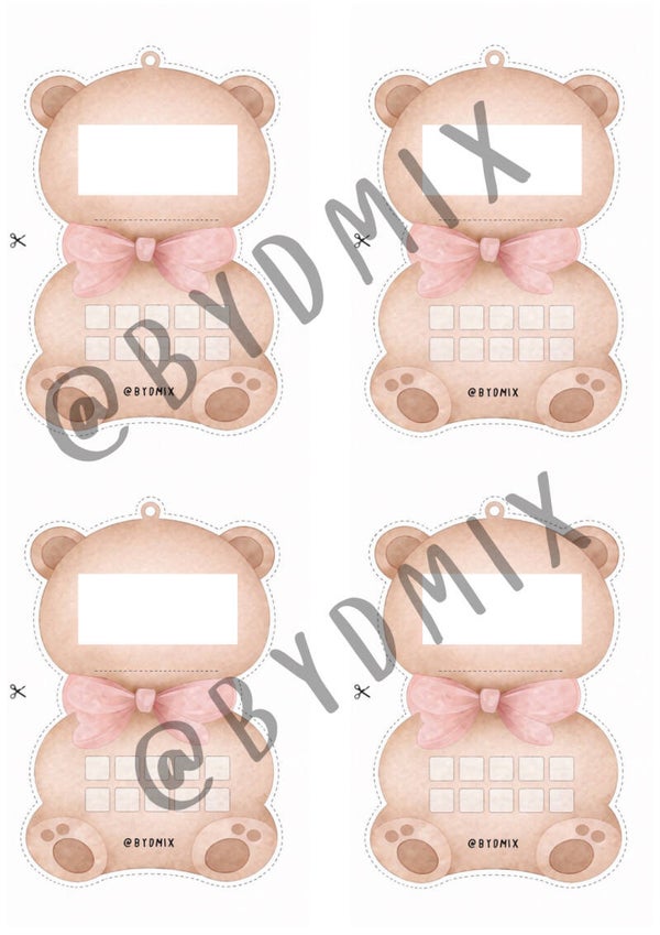 DIGITAL DOWNLOAD "My Little Swatch Card"
