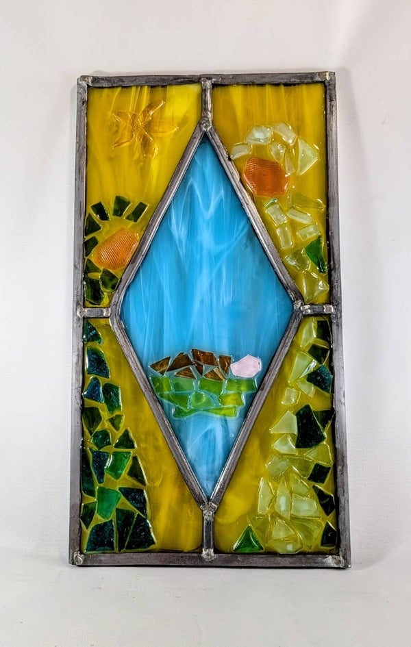 Glas in lood Kerststal