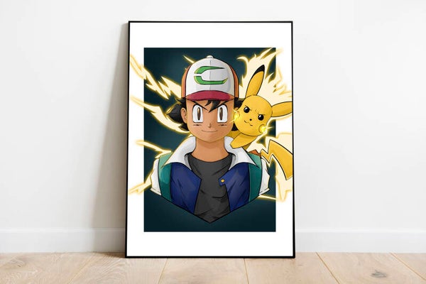 Pokemon - Ash and Pikachu