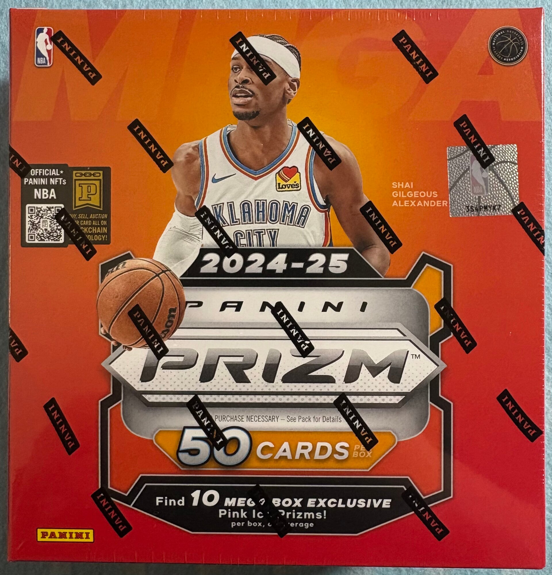 2024-25 Panini Prizm Basketball Mega Box