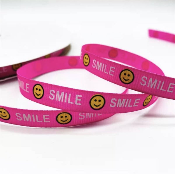 SMILE lint - donker roze | 1 meter