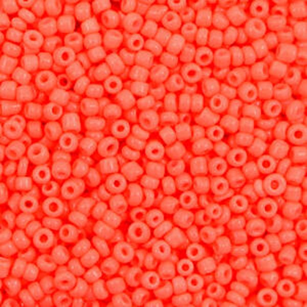 Neon coral orange - 2mm