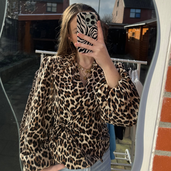 Wrap blazer LONG - Panter