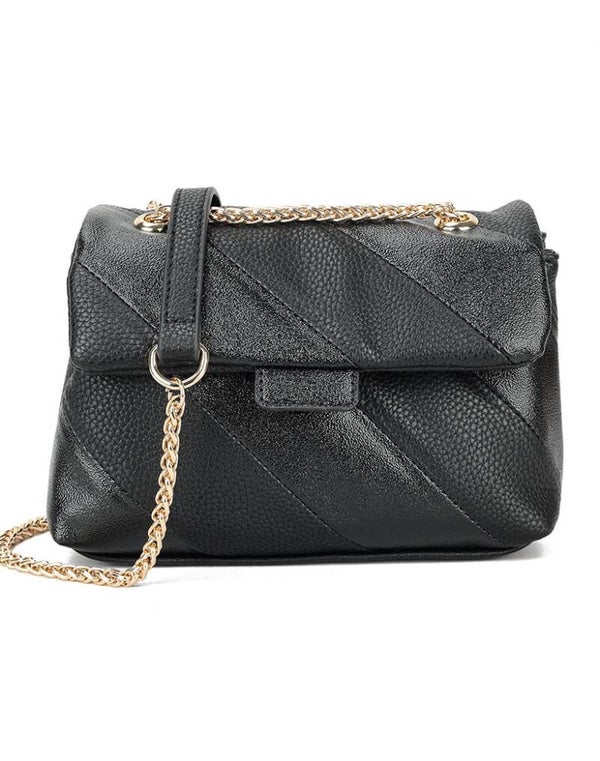 Metallic bag - Zwart