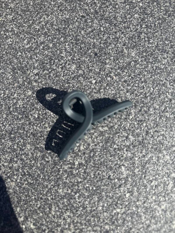 Haarclip twisted - Antraciet