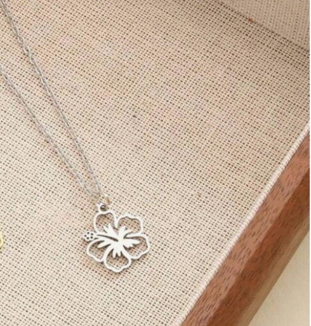 Hawaï ketting - zilver